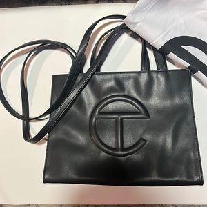 Medium black Telfar bag
